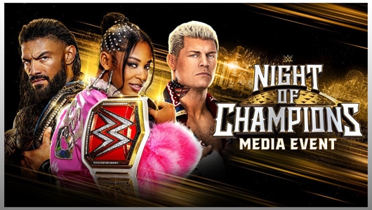 wwe night of champions 2023 media event