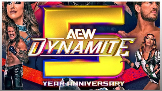 aew dynamite 5 year anniversary