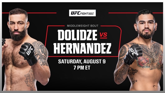 UFC Fight Night: Dolidze vs. Hernandez UFC Fight Night: Dolidze vs. Hernandez