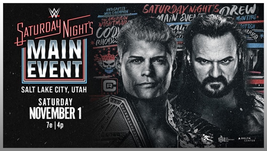 WWE Saturday Night’s Main Event 11/1/2025