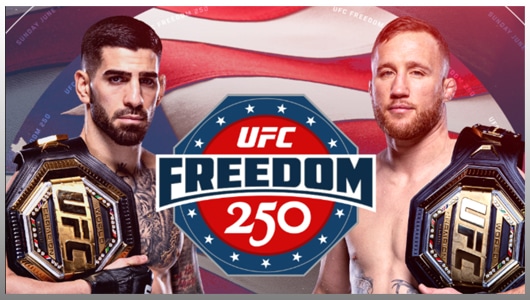 UFC Freedom 250 - Topuria vs. Gaethje